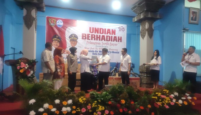 PDAM Tirta Moedal Semarang Gelar Undian Bagi Pelanggan Tertib Bayar
