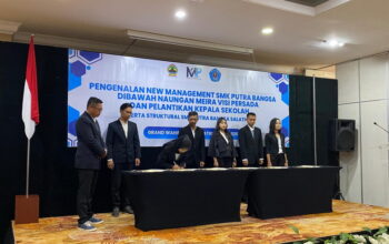 SMK Putra Bangsa Salatiga Perkenalkan Manajemen Baru dan Lantik Kepala Sekolah Naungan Yayasan Meira Visi Persada