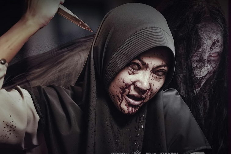 Poster Film Godaan Setan yang Terkutuk