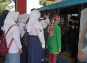 Program Kartu BRT Diinisiasi Agustina-Iswar, Pelajar dan Mahasiswa Gratis Naik Trans Semarang