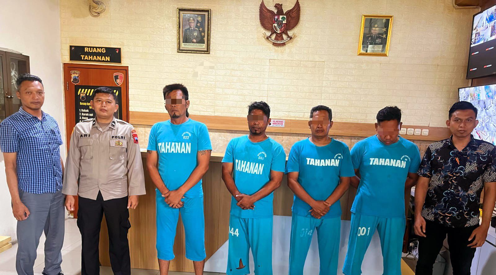 Polda Jateng Tangkap Empat Anggota Ormas GRIB JAYA Perusak Aset PT KAI di Semarang
