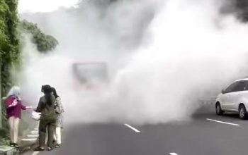 Trans Semarang Mogok Keluarkan Asap Putih di Tanjakan Gombel, Begini Penjelasan dan Kronologinya