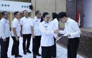 301 CPNS Terima SK Pengangkatan, Agustina: Harus Berani Tantang Gagasan Senior, Bukan Sekadar Nurut