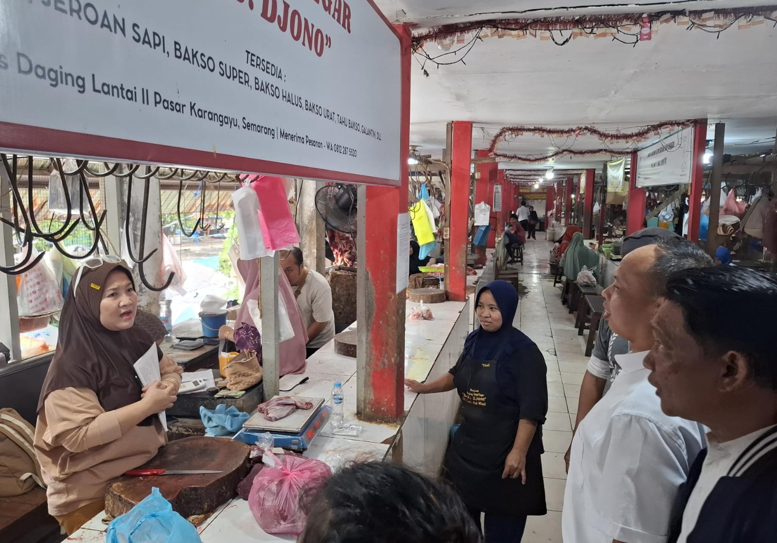 DPRD Kota Semarang Respon Keluhan Pedagang Pasar Karangayu, Atap Bocor hingga Drainase dan Sanitasi Tak Layak