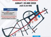 Info Rute dan Rekayasa Lalu Lintas Karnaval Paskah 2025 Kota Semarang