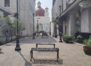 Banyak Kursi Besi di Kota Lama Semarang Rusak, Diduga Ulah Pencuri