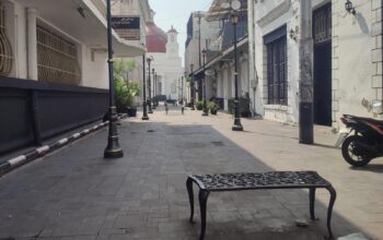 Kursi Besi di Kawasan Kota Lama Semarang Dipreteli Pencuri? Kadisbudpar Angkat Bicara