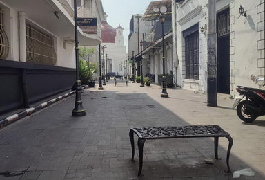 Kursi Besi di Kawasan Kota Lama Semarang Dipreteli Pencuri? Kadisbudpar Angkat Bicara