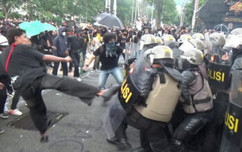 Semarang Hari Buruh Ricuh