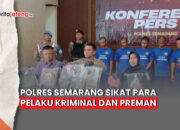 Video Polres Semarang Sikat Pelaku Kriminal dan Preman