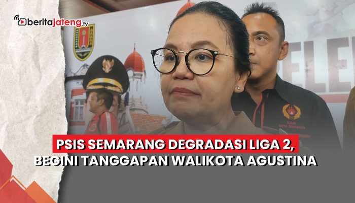 Video PSIS Semarang Degradasi, Walikota Janji Bangkitkan Kembali