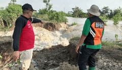 Lagi-lagi Banjir Akibat Tanggul Jebol, BPBD Jateng: Grobogan dan Demak Itu Posisinya Rawan