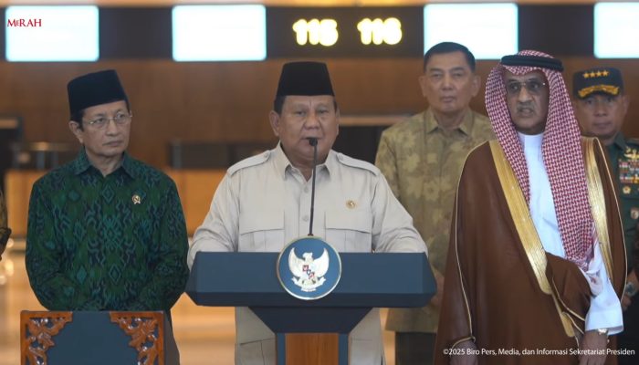 Beri Pelayanan Terbaik, Prabowo Komitmen Tekan Biaya Haji