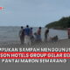 bersih-bersih pantai maron