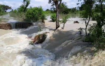 Tanggul Sungai Tuntang Kembali Jebol, Ratusan Rumah di Karangrejo Demak Terendam Banjir