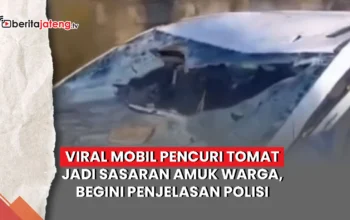 Video Viral Mobil Pencuri Tomat jadi Sasaran Amuk Warga di Kabupaten Semarang