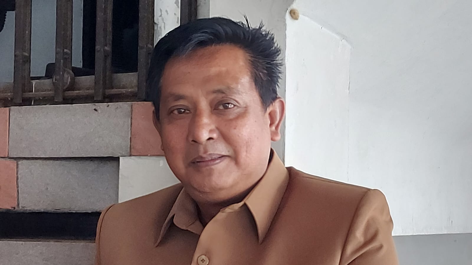 Ketua Dewan Pimpinan Cabang (DPC) Partai Gerindra Kabupaten Semarang, Sudarjak Agus Kasworo. (Bowo Pribadi/beritajateng.tv)