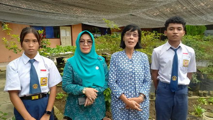 SMP Kristen di Blora, Jawa Tengah. (Heri/beritajateng.tv)