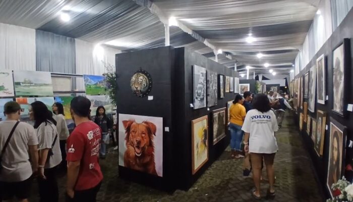 Ratusan Pelukis Jawa, Bali dan Lampung Ramaikan Ambarawa Painting OTS ke-2