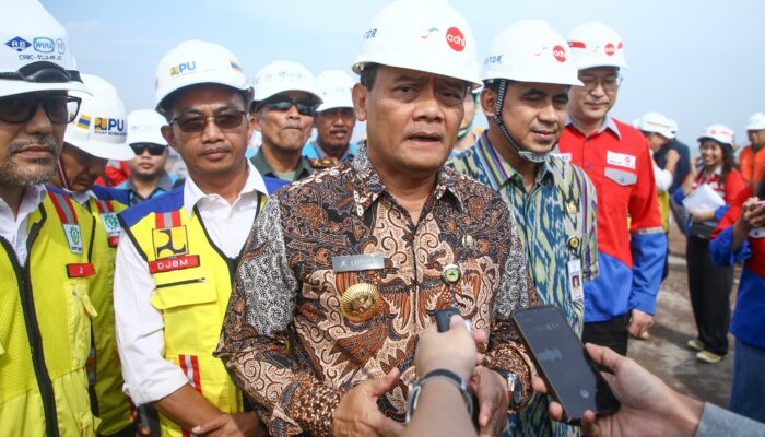 Gubernur Jateng Tinjau Proyek Kolam Retensi Terboyo dan Sriwulan, Solusi Atasi Rob dan Banjir