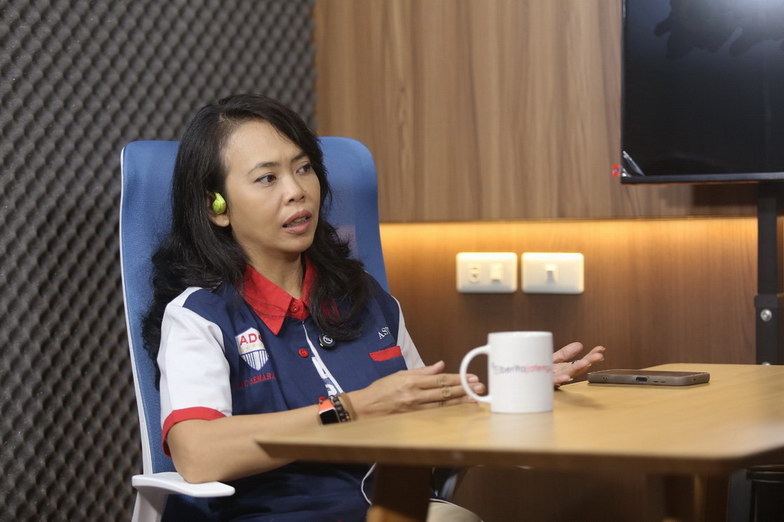 Sekjen Asosiasi Driver Online Astrid Jovanka