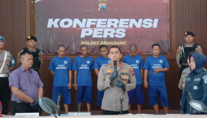 Operasi Aman Candi 2025, Polres Semarang Sikat Para Pelaku Kriminal dan Aksi Premanisme