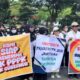 Tak Kunjung Dapat Formasi PPPK, Puluhan Guru Swasta se-Jateng Demo di Depan Kantor DPRD Jateng