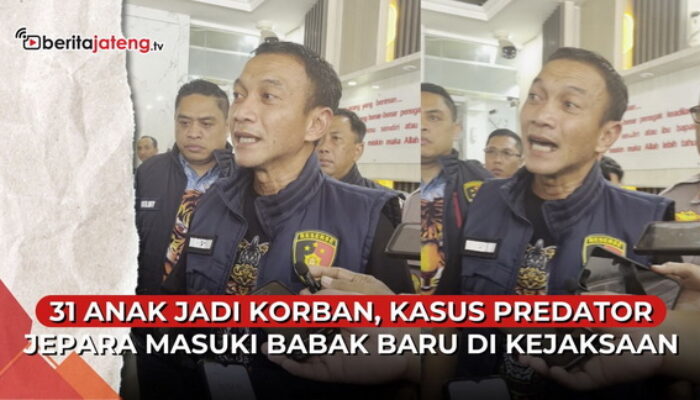 Video 31 Anak jadi Korban, Kasus Predator Seksual Jepara Dilimpahkan Kejaksaan