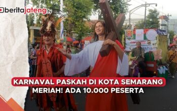Video Karnaval Paskah Semarang Diikuti 10 Ribu Orang