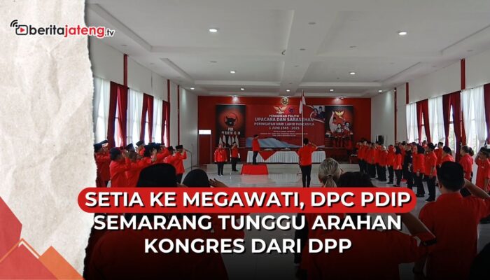 Video DPC PDIP Kabupaten Semarang Solid Dukung Megawati jadi Ketua Umum Lagi