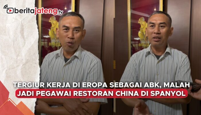 Video Tergiur Kerja di Eropa jadi ABK, Malah jadi Pegawai Resto China di Spanyol