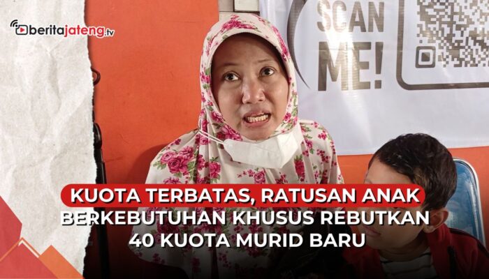 Video Kuota Terbatas, Ratusan Calon Siswa Kebutuhan Khusus Berebut 40 Kursi Sekolah