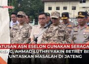 Video Ratusan ASN Pemprov Jateng Pakai Seragam Loreng