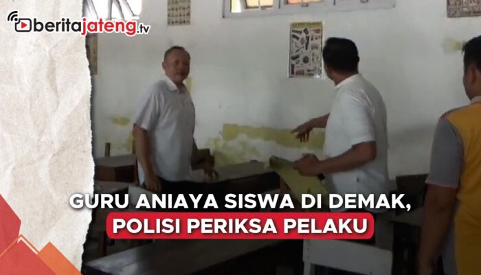 Video Guru Tendang Siswa di Demak, Polisi Periksa Pelaku