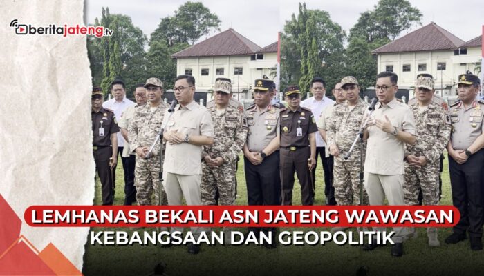 Video Lemhanas Bekali ASN Jateng Wawasan Kebangsaan dan Geopolitik saat Retreat