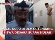 Video Viral Guru Tendang Siswa di Demak Gegara Suara Siulan