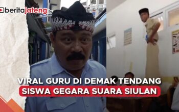 Video Viral Guru Tendang Siswa di Demak Gegara Suara Siulan