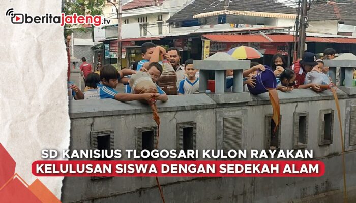 Video SD Kanisius Tlogosari Kulon Rayakan Kelulusan dengan Sedekah Alam