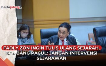 Video Fadly Zon Ingin Tulis Ulang Sejarah, Bambang Pacul: Jangan Intervensi Sejarawan