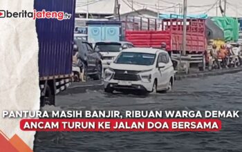 Video Rob Demak Masih Parah, Ribuan Warga NU Ancam Doa Bersama di Jalan