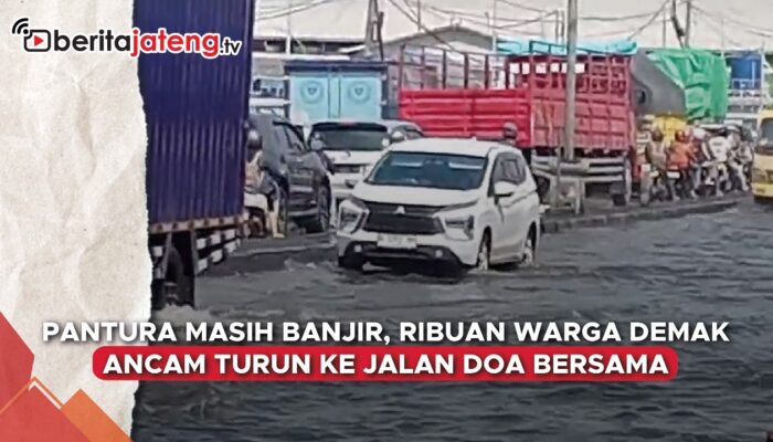 Video Rob Demak Masih Parah, Ribuan Warga NU Ancam Doa Bersama di Jalan
