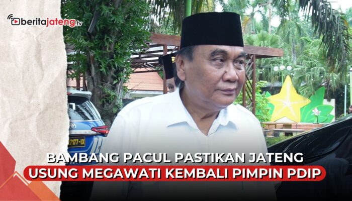 Video Bambang Pacul Pastikan Jateng Usung Megawati Kembali Pimpin PDIP