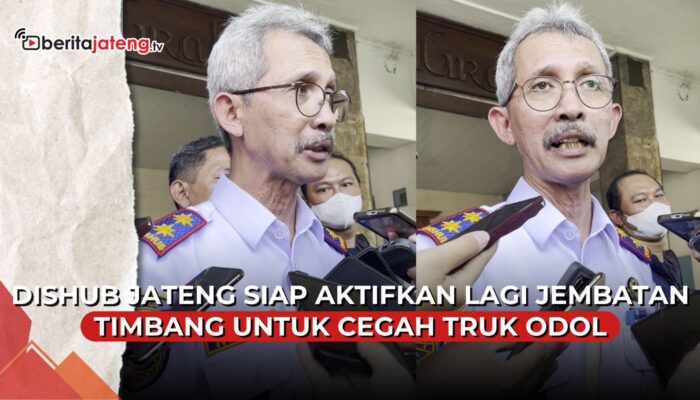 Video Cegah Truk ODOL, 7 Jembatan Timbang di Jateng akan Diaktifkan Lagi