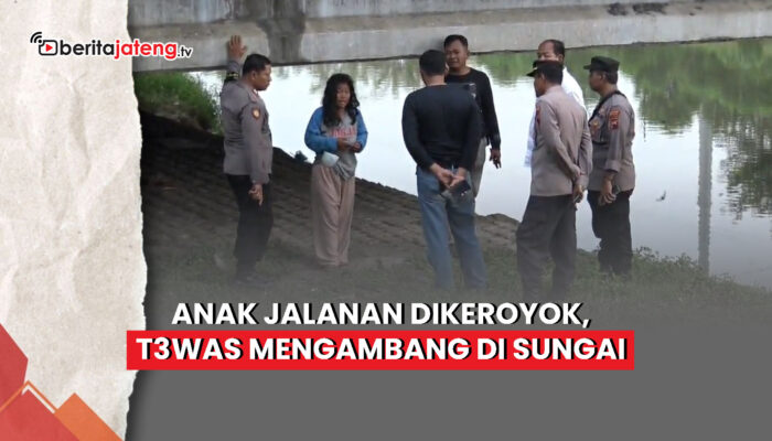 Video Anak Jalanan Dikeroyok, Tewas Mengambang di Sungai
