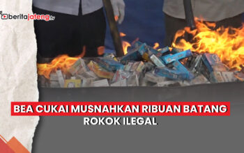 pemusnahan rokok ilegal