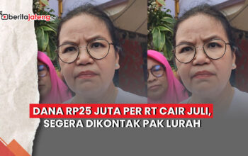 dana Rp25 juta per RT