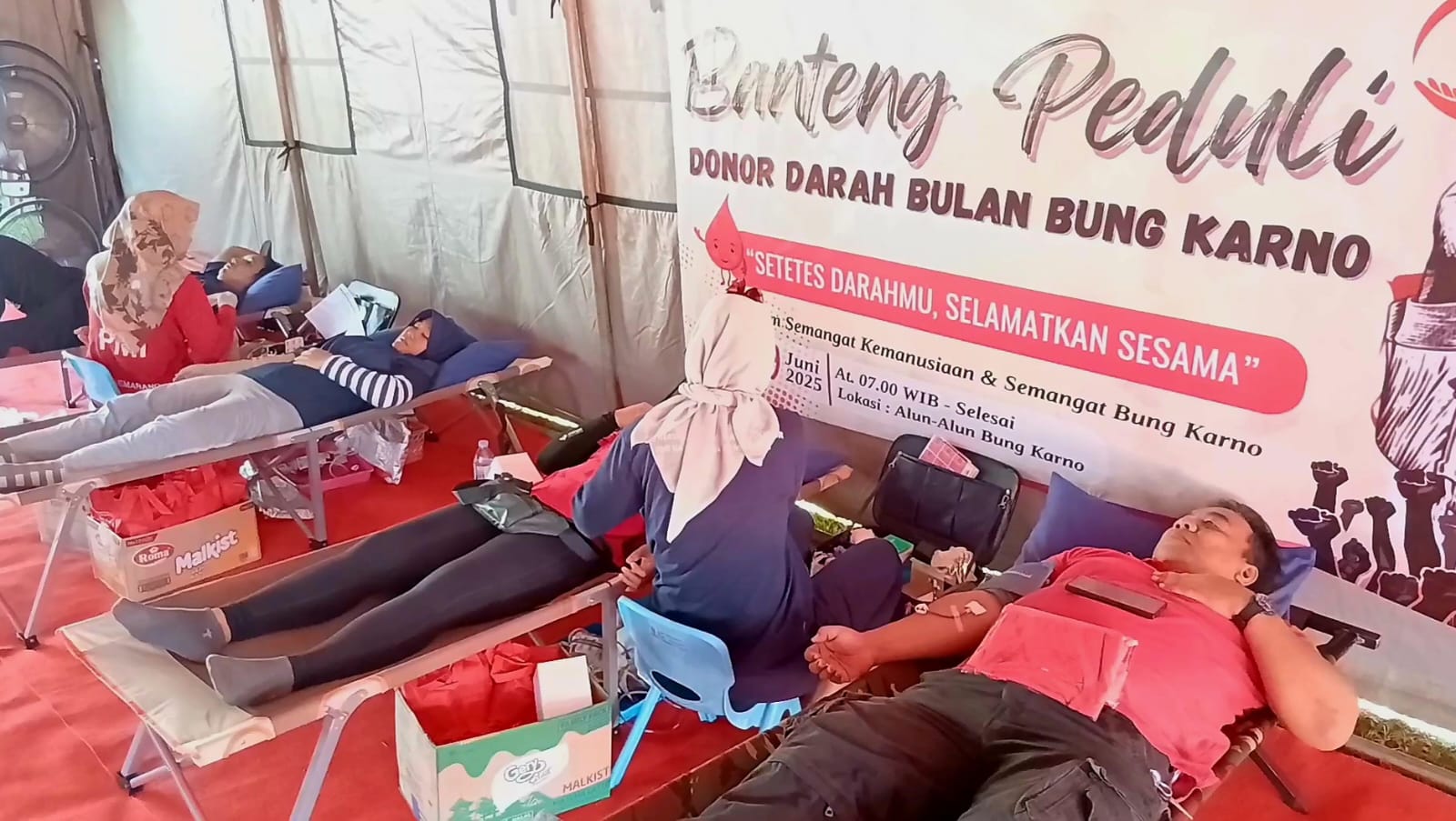 Donor Darah Bung Karno