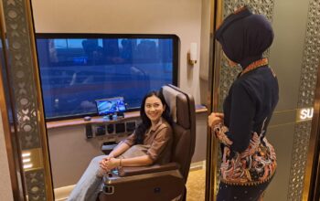 Rasakan Pengalaman Mewah Naik Kereta Suite Class Compartment Rangkaian KA Argo Bromo Anggrek di Lintas Utara Jawa