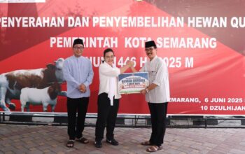 Idul Adha 2025, Pemkot Semarang Sembelih Kurban 18 Sapi dan 28 Kambing