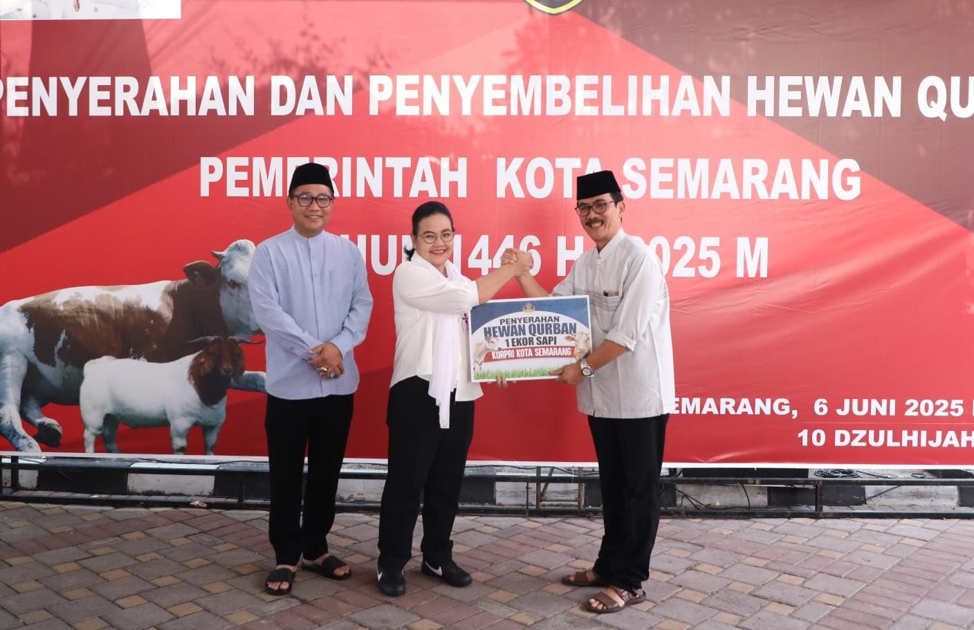 Idul Adha 2025, Pemkot Semarang Sembelih Kurban 18 Sapi dan 28 Kambing